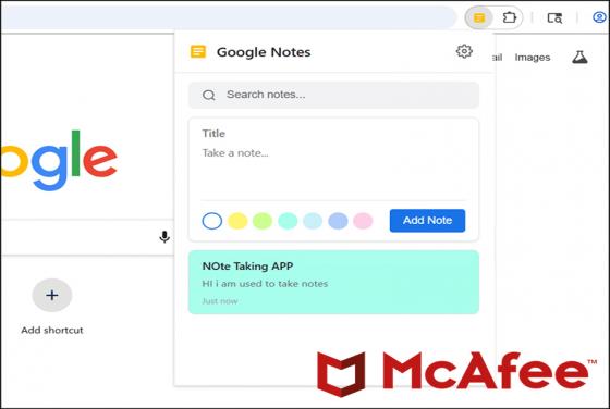 Google Notes Crypto Clipper