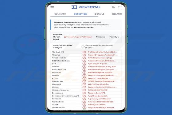 Rokarolla Banking Trojan (Android)