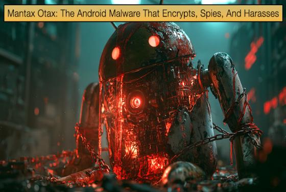 Mantax Otax: The Android Malware That Encrypts, Spies, And Harasses