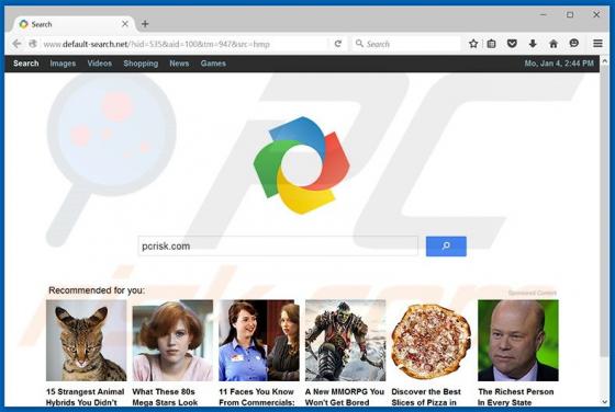 Default-search.net Redirect