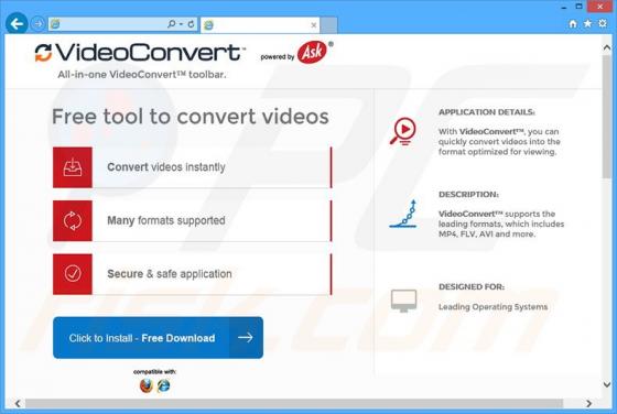 Video Convert Toolbar