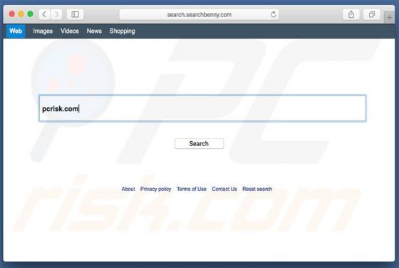 Search.searchbenny.com Redirect (Mac)
