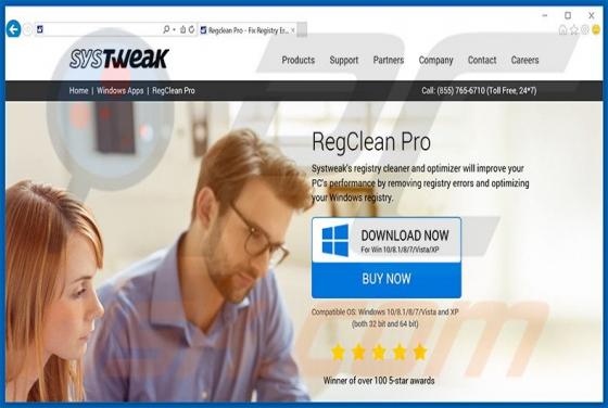 RegClean Pro Unwanted Application