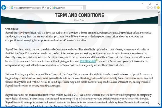 SuperPricer Adware (Mac)