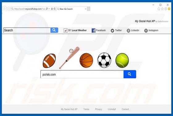 Search.mysocialhubxp.com Redirect