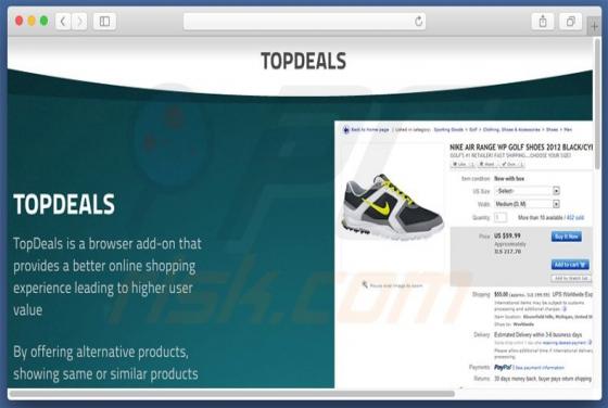 Ads by TopDeals (Mac)