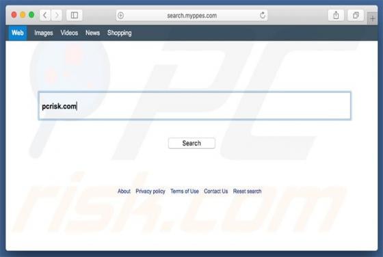 Search.myppes.com Redirect (Mac)