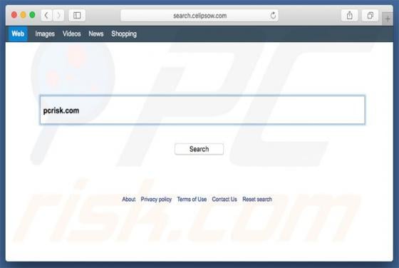 Search.celipsow.com Redirect (Mac)