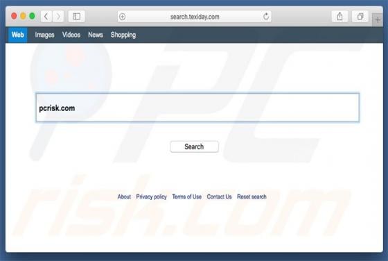 Search.texiday.com Redirect (Mac)