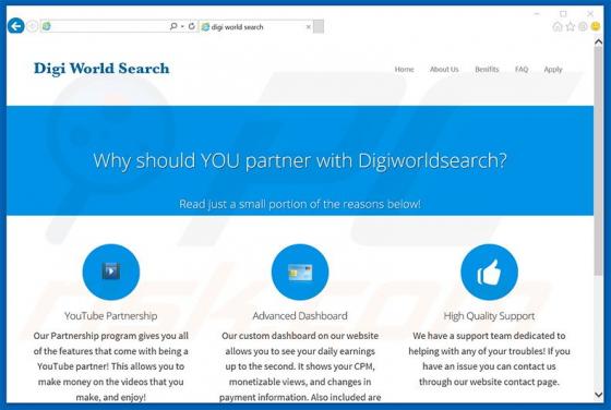 Digiworldsearch Media Manager Adware