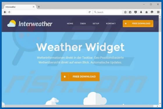 WeatherWidget Adware