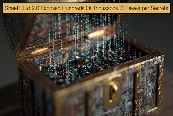 Shai-Hulud 2.0 Exposed Hundreds Of Thousands Of Developer Secrets