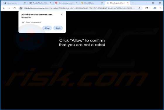 Unatookement.com Ads