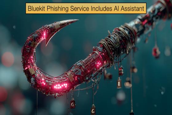 Bluekit Phishing Service Includes AI Assistant