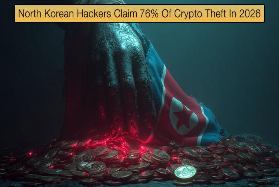 North Korean Hackers Claim 76% Of Crypto Theft In 2026