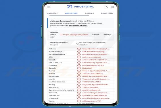 OverlayPhantom Banking Trojan (Android)
