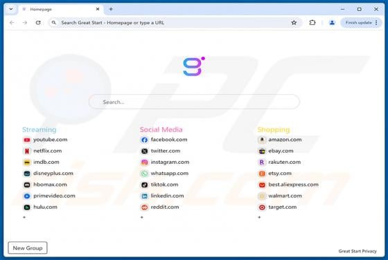 Greatstartapp.com Redirect
