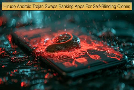 Hirudo Android Trojan Swaps Banking Apps For Self-Blinding Clones