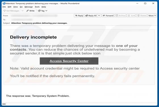 Become Secured Sender Email Scam